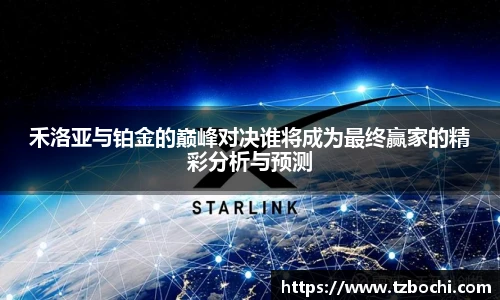 禾洛亚与铂金的巅峰对决谁将成为最终赢家的精彩分析与预测